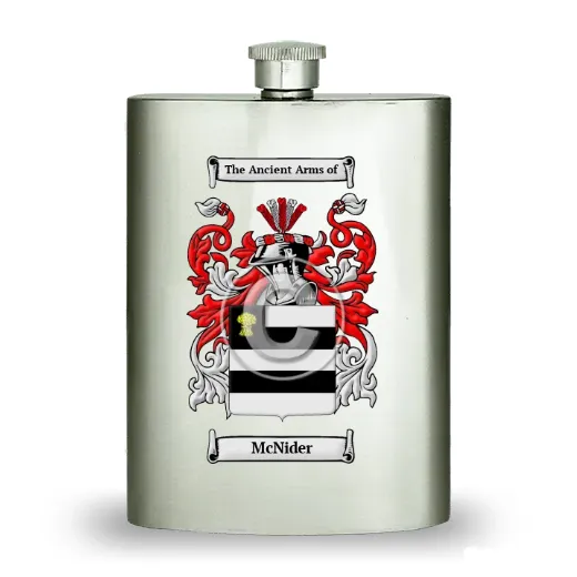 McNider Stainless Steel Hip Flask