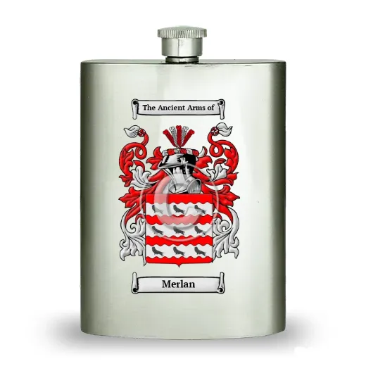 Merlan Stainless Steel Hip Flask