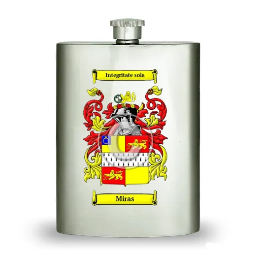 Miras Stainless Steel Hip Flask
