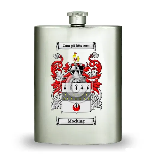 Mocking Stainless Steel Hip Flask