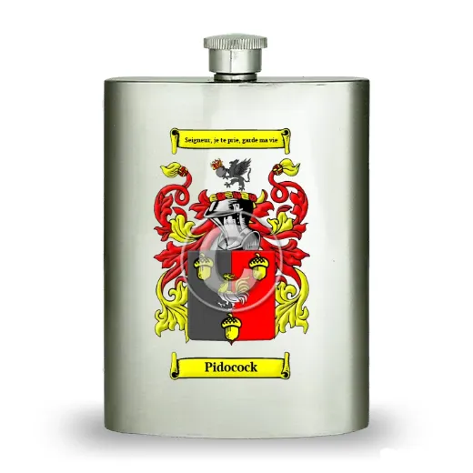 Pidocock Stainless Steel Hip Flask