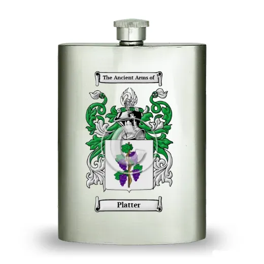 Platter Stainless Steel Hip Flask