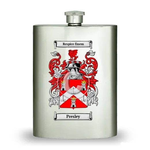 Presley Stainless Steel Hip Flask