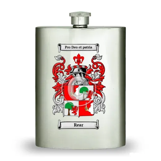 Rear Stainless Steel Hip Flask