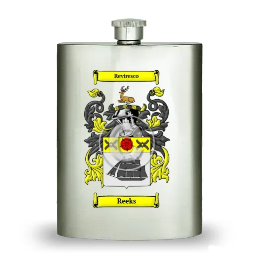 Reeks Stainless Steel Hip Flask