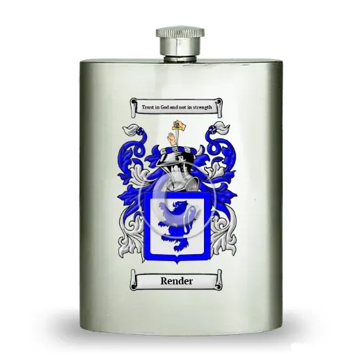 Render Stainless Steel Hip Flask