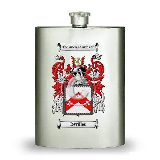 Revilles Stainless Steel Hip Flask