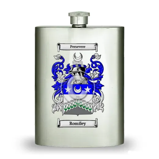 Romiley Stainless Steel Hip Flask
