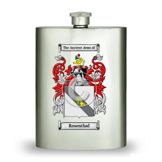 Rosenthal Stainless Steel Hip Flask