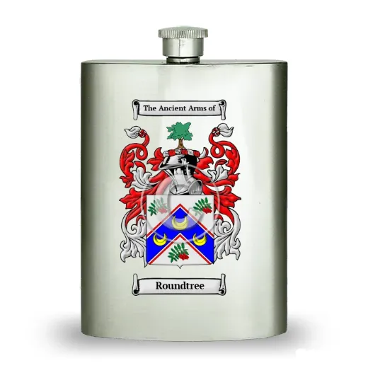 Roundtree Stainless Steel Hip Flask