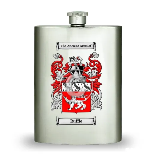 Ruffle Stainless Steel Hip Flask