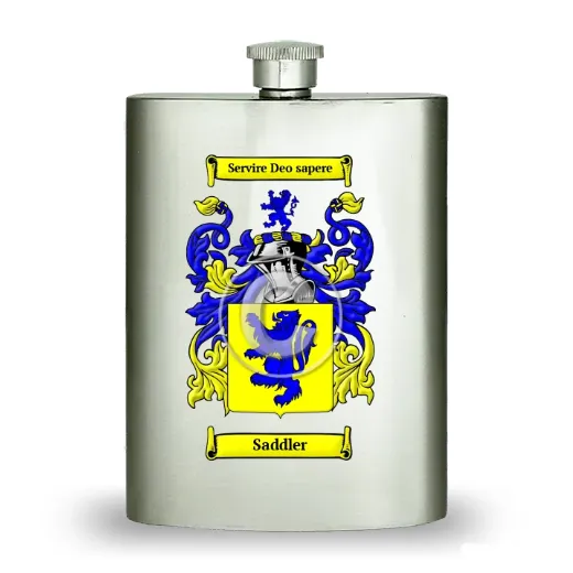 Saddler Stainless Steel Hip Flask