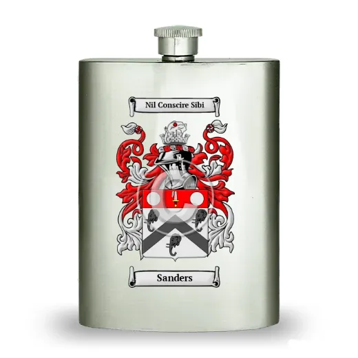Sanders Stainless Steel Hip Flask