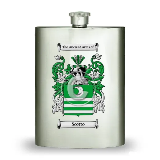 Scotto Stainless Steel Hip Flask