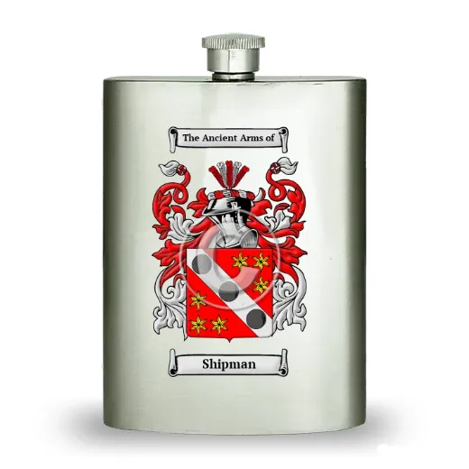 Shipman Stainless Steel Hip Flask