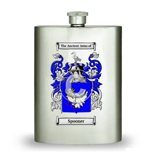 Spooner Stainless Steel Hip Flask