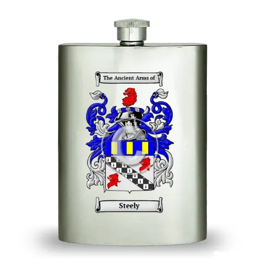 Steely Stainless Steel Hip Flask