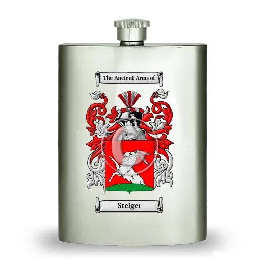 Steiger Stainless Steel Hip Flask