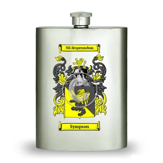 Sympson Stainless Steel Hip Flask