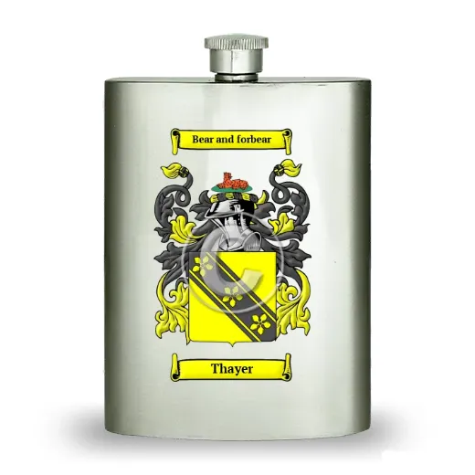 Thayer Stainless Steel Hip Flask
