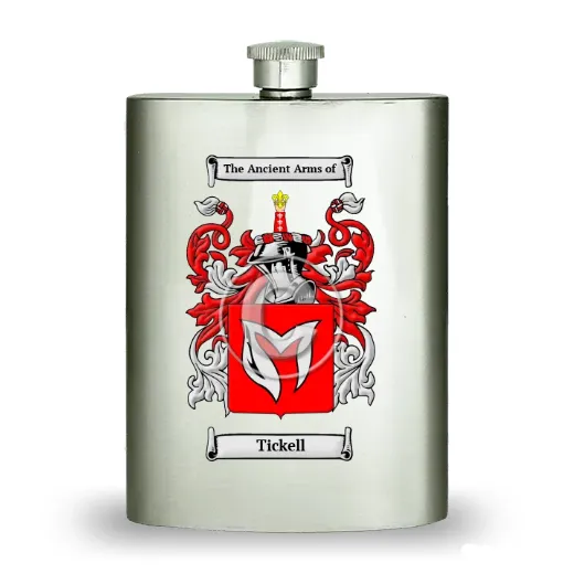 Tickell Stainless Steel Hip Flask