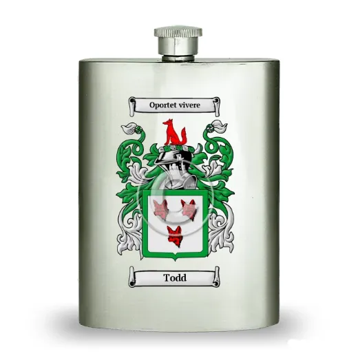 Todd Stainless Steel Hip Flask