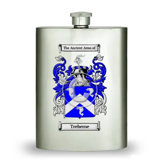 Treherne Stainless Steel Hip Flask