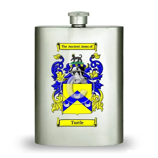 Turtle Stainless Steel Hip Flask