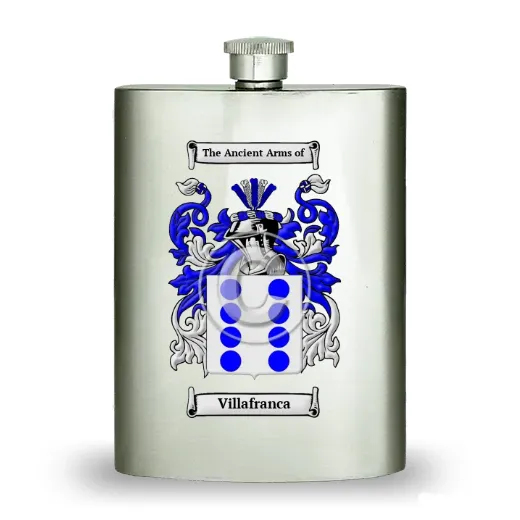 Villafranca Stainless Steel Hip Flask