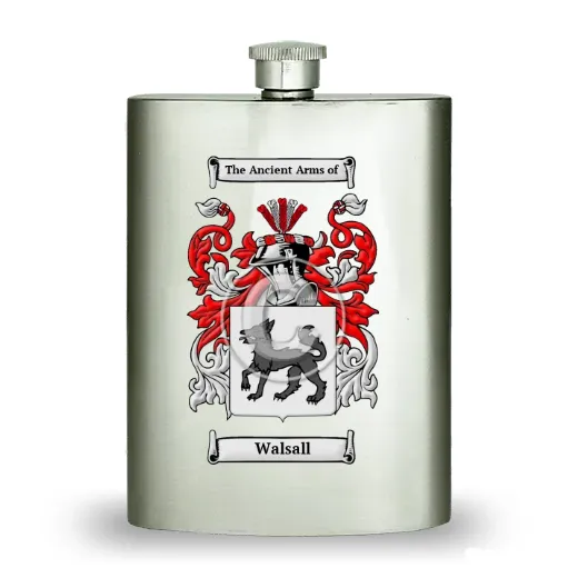 Walsall Stainless Steel Hip Flask