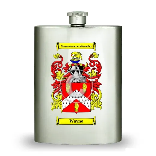 Wayne Stainless Steel Hip Flask