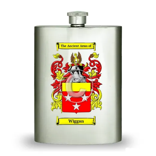 Wiggan Stainless Steel Hip Flask