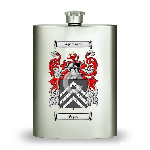 Wyse Stainless Steel Hip Flask
