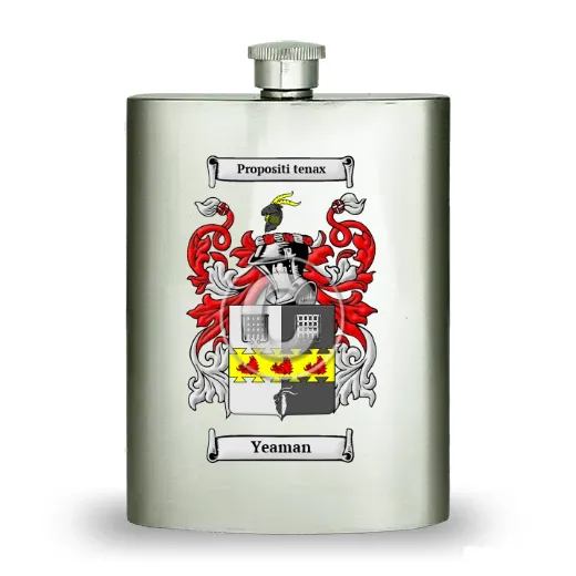 Yeaman Stainless Steel Hip Flask