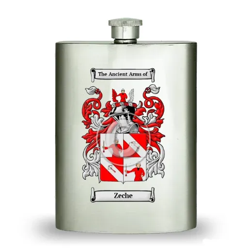 Zeche Stainless Steel Hip Flask