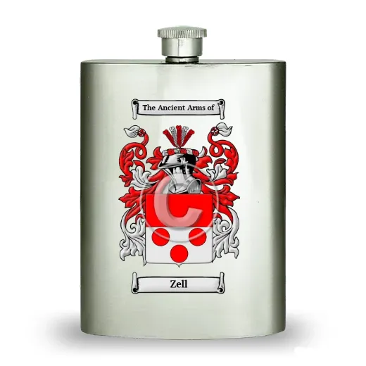 Zell Stainless Steel Hip Flask