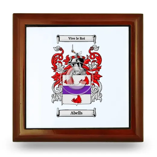 Abells Wooden Jewelry Box