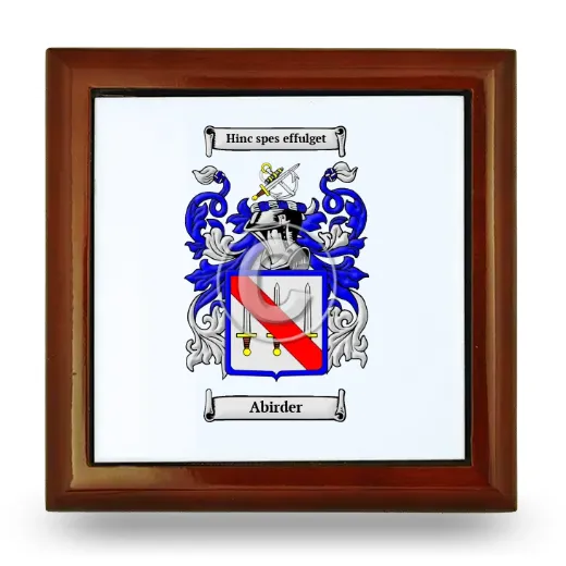 Abirder Wooden Jewelry Box