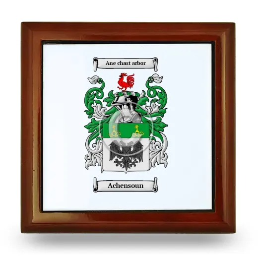 Achensoun Wooden Jewelry Box