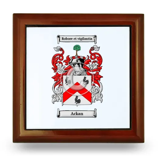 Ackan Wooden Jewelry Box