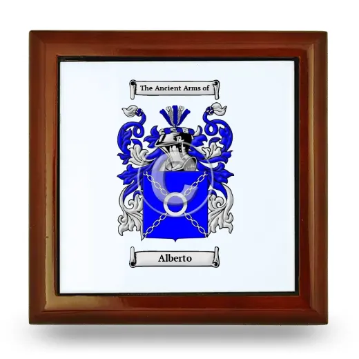 Alberto Wooden Jewelry Box