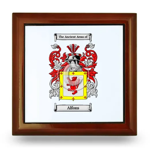 Alfons Wooden Jewelry Box