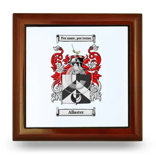 Allaster Wooden Jewelry Box