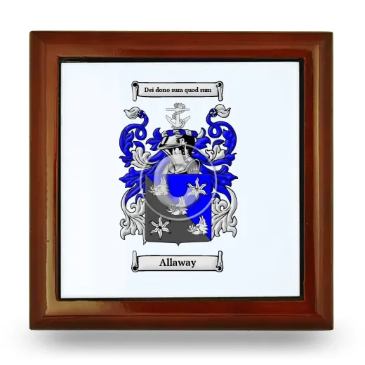 Allaway Wooden Jewelry Box