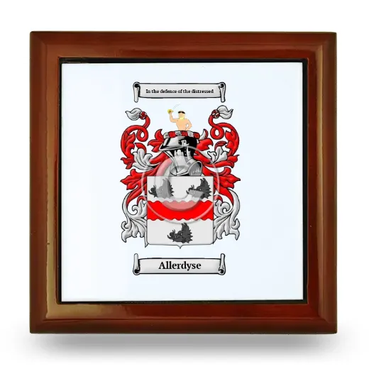 Allerdyse Wooden Jewelry Box