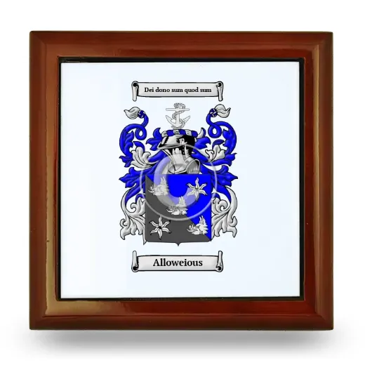 Alloweious Wooden Jewelry Box