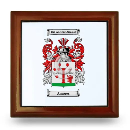 Amores Wooden Jewelry Box