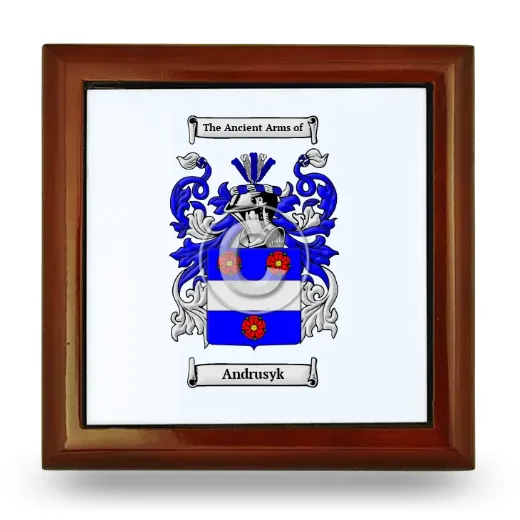 Andrusyk Wooden Jewelry Box