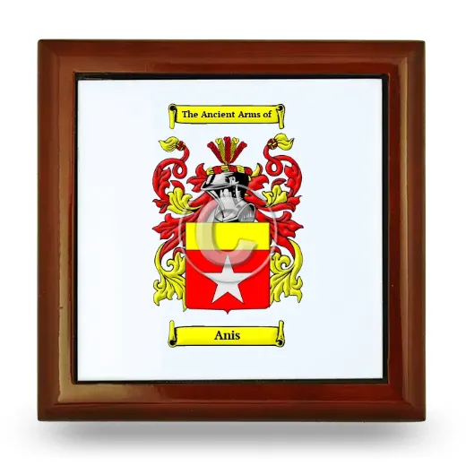 Anis Wooden Jewelry Box