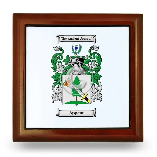 Appent Wooden Jewelry Box